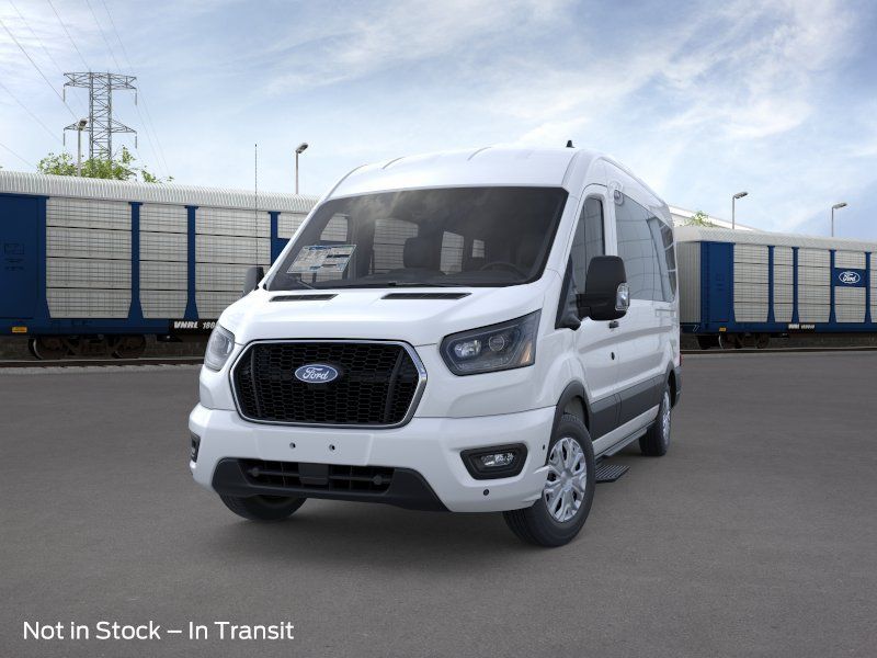 New 2026 Oxford White Ford Passenger Van XLT image 2