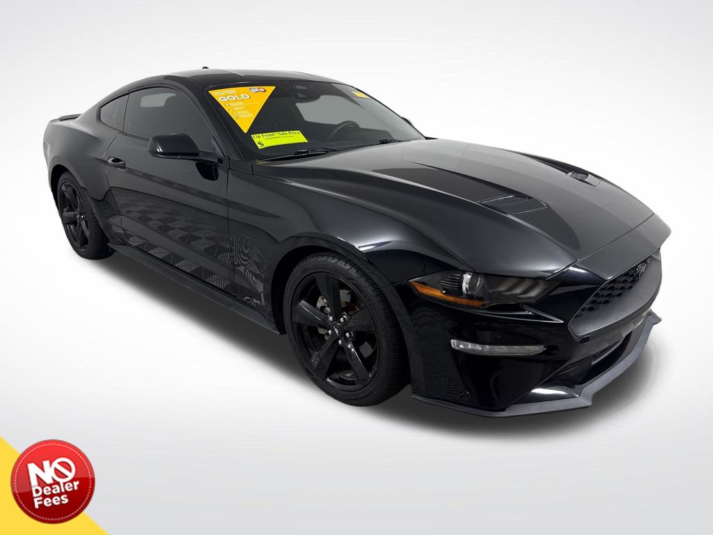 Shadow Black 2022 Ford Mustang Coupe Rear-Wheel Drive Automatic