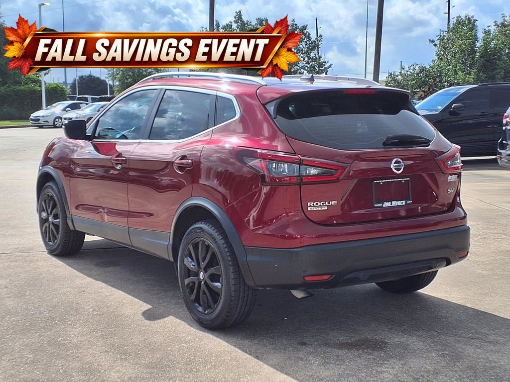 2022 Nissan Rogue Sport SV Red at Classic Elite Chevrolet Sugar Land