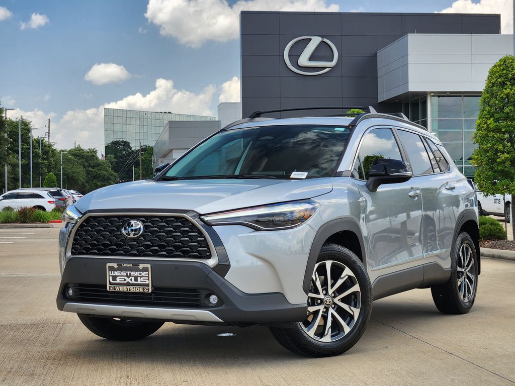2025 Toyota Corolla Cross XLE Silver at Monument Chevrolet