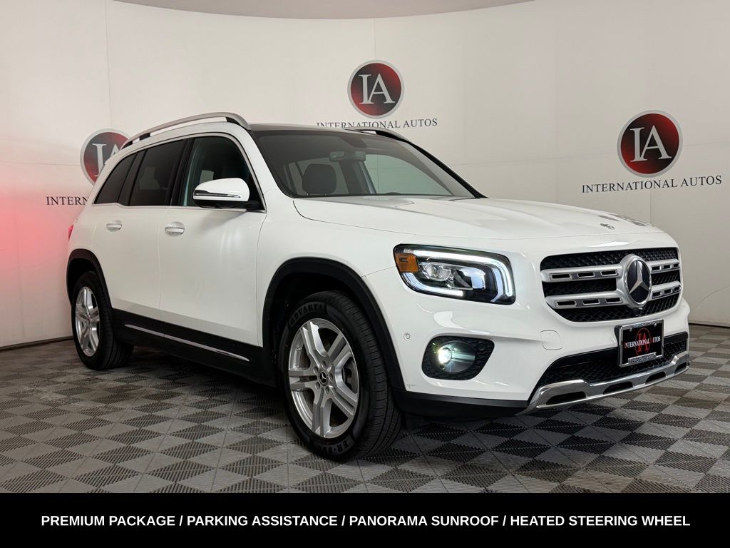 White 2022 Mercedes-Benz GLB 250 4MATIC SUV / Crossover All-Wheel Drive 8-Speed Automatic