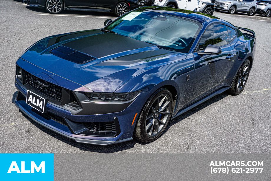 Used 2024 Blue Ford Dark Horse image 15