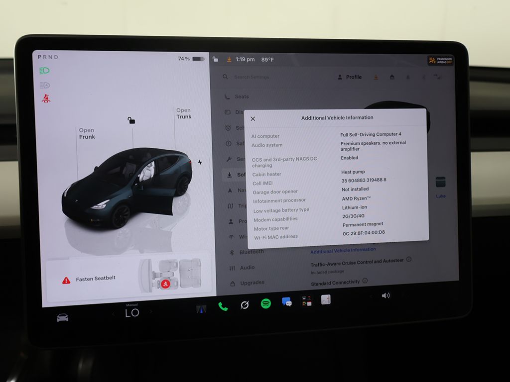 Used 2024 Gray Tesla Long Range image 3