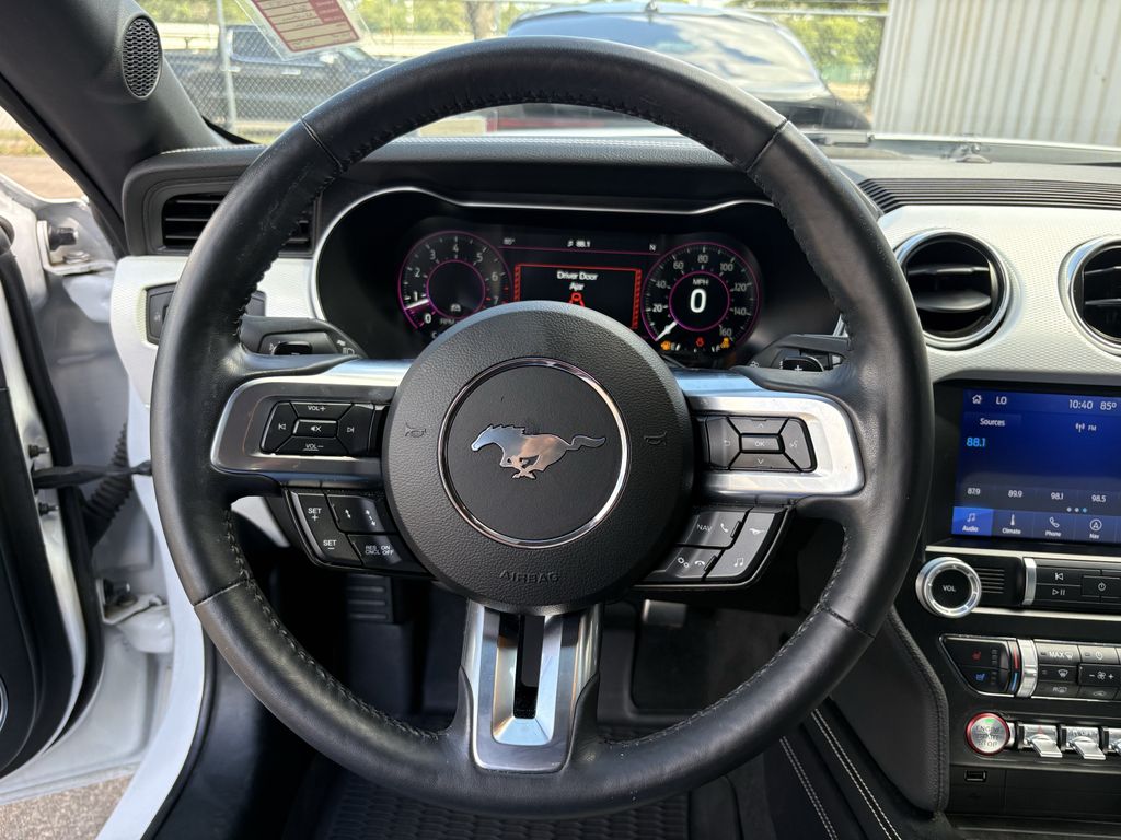 2023 Ford Mustang EcoBoost Premium White at Emmons Autoplex