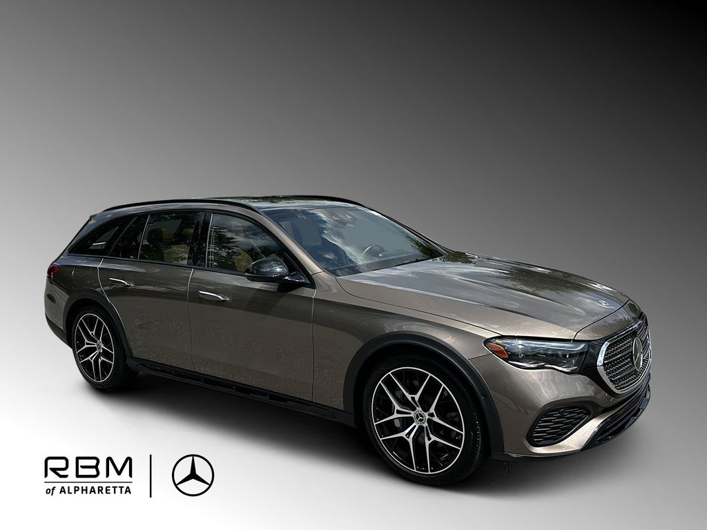 Brown 2025 Mercedes-Benz E-Class All-Terrain Wagon All-Wheel Drive 9-Speed Automatic