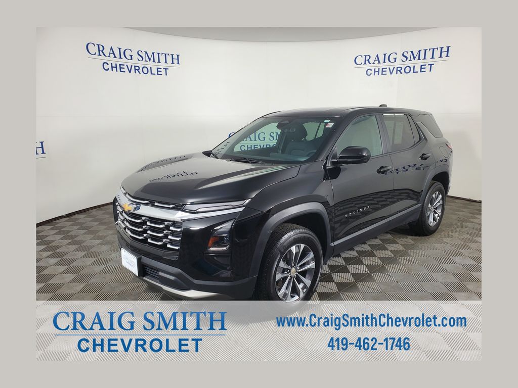 Mosaic Black Metallic 2025 Chevrolet Equinox LT FWD SUV / Crossover Front-Wheel Drive Continuously Variable Transmission