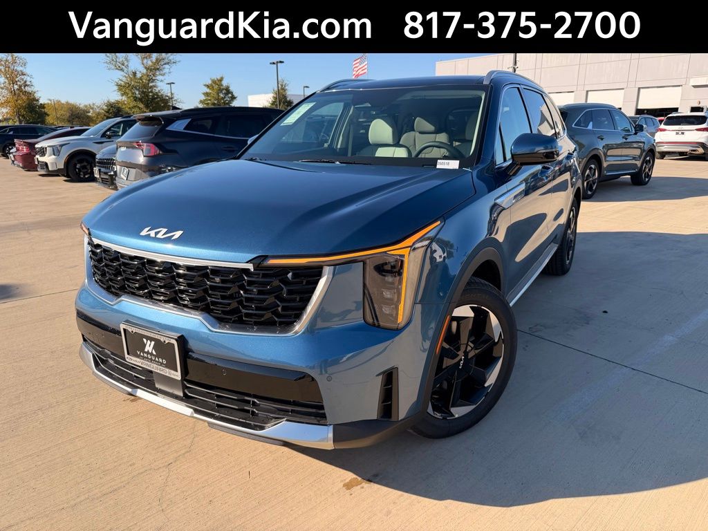 Mineral Blue 2026 Kia Sorento Plug-In Hybrid EX AWD SUV / Crossover All-Wheel Drive 6-Speed Automatic