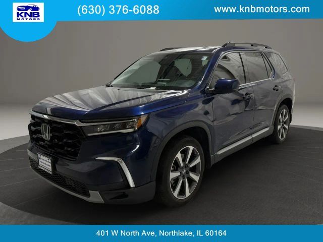 Blue 2023 Honda Pilot SUV / Crossover All-Wheel Drive Automatic