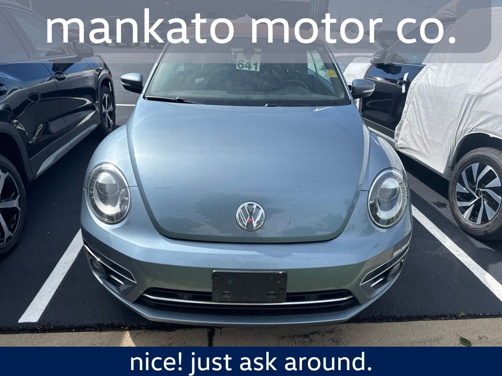 Stonewashed Blue 2019 Volkswagen Beetle Convertible Front-Wheel Drive 6-Speed Automatic