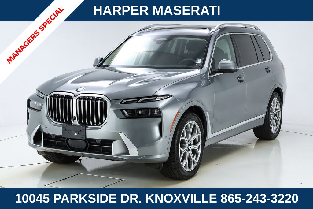 Skyscraper Gray Metallic 2024 BMW X7 SUV / Crossover All-Wheel Drive 8-Speed Automatic