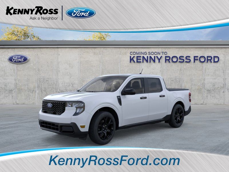 Space White Metallic 2026 Ford Maverick XLT SuperCrew AWD Pickup Truck All-Wheel Drive 8-Speed Automatic