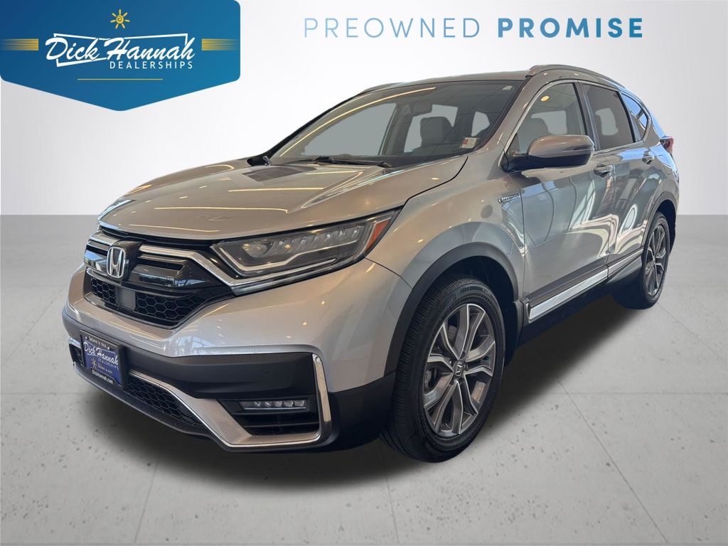 Silver 2022 Honda CR-V Hybrid SUV / Crossover All-Wheel Drive Continuously Variable Transmission