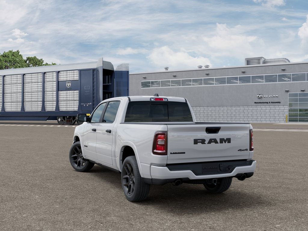 New 2026 Bright White Clearcoat Ram Laramie image 3