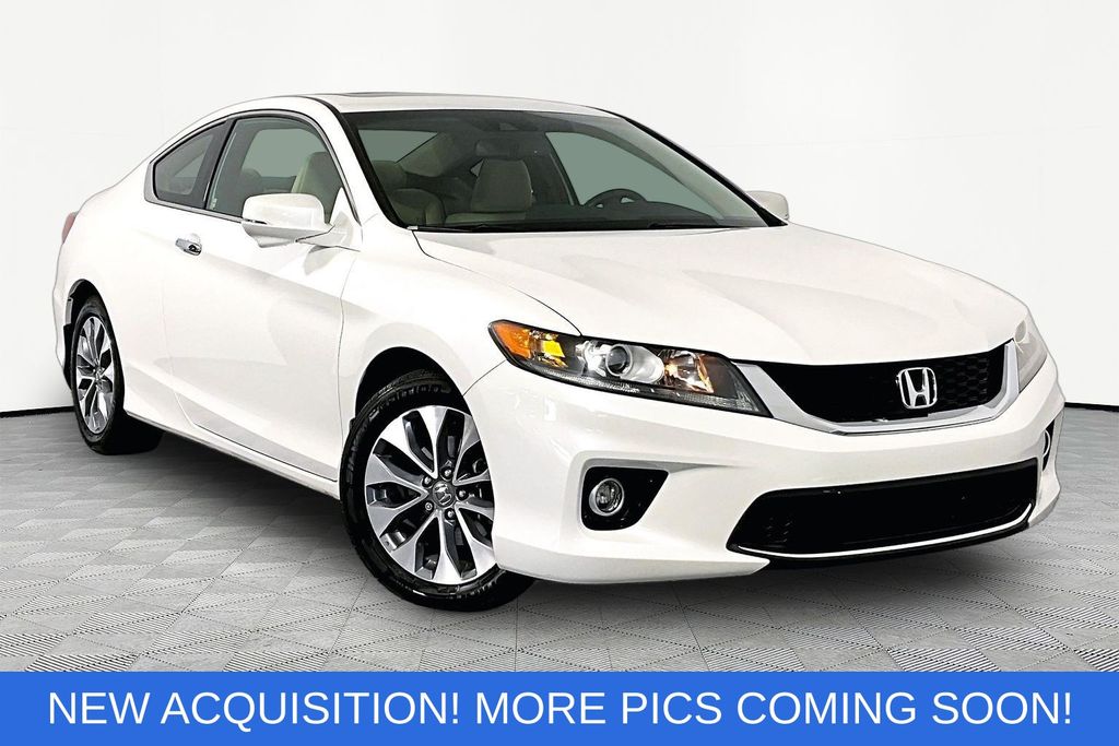White Orchid Pearl 2015 Honda Accord Coupe Coupe Front-Wheel Drive Continuously Variable Transmission