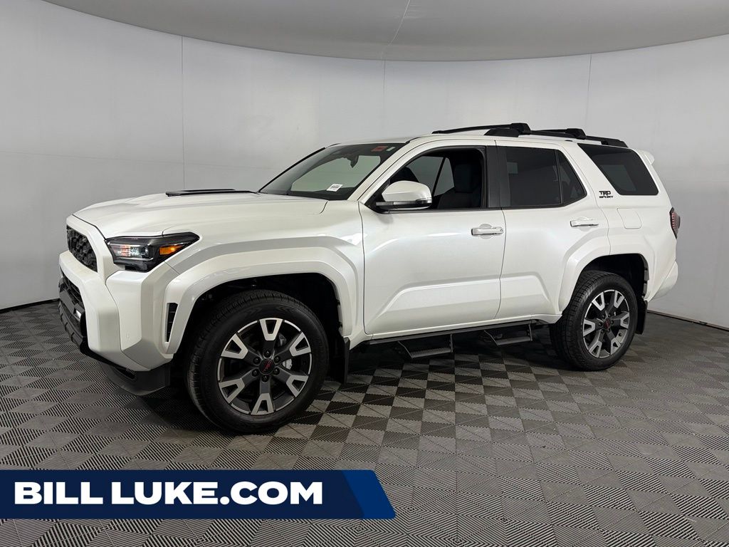 White (Wind Chill Pearl) 2025 Toyota 4Runner SUV / Crossover Four-Wheel Drive 8-Speed Automatic