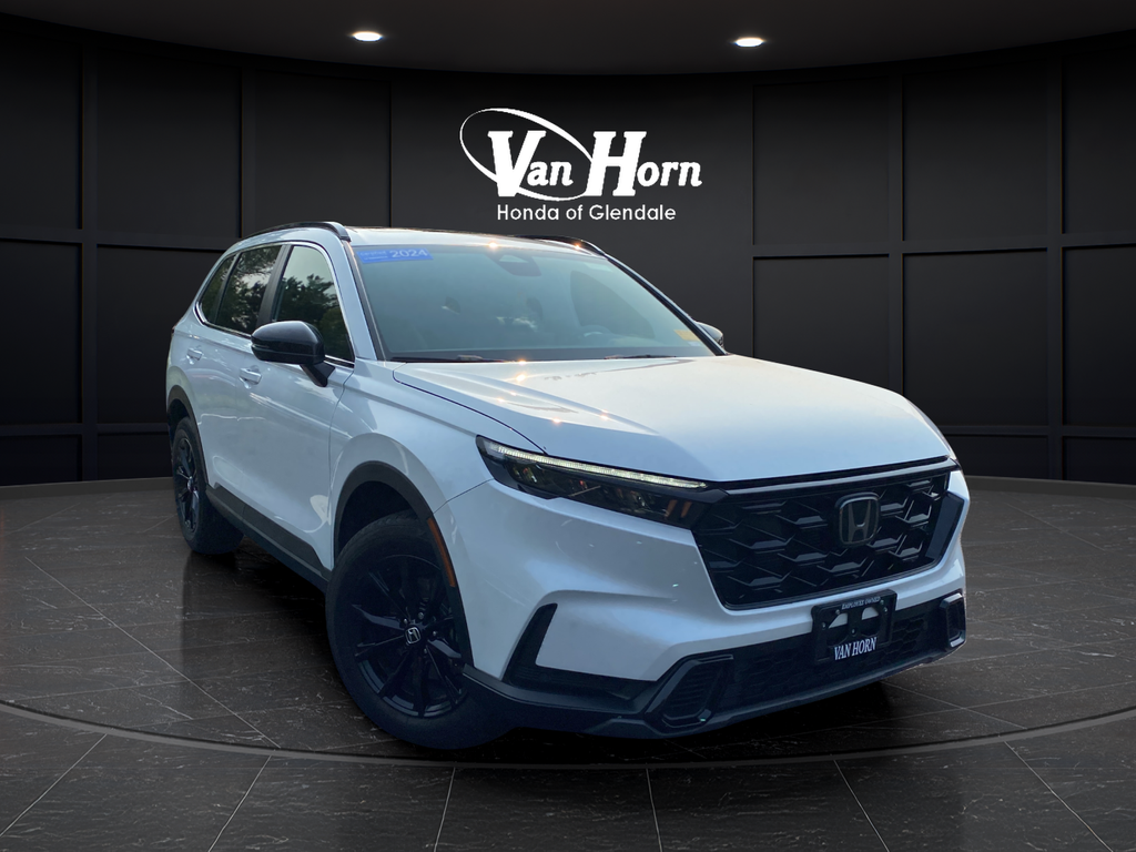 White 2024 Honda CR-V Hybrid SUV / Crossover All-Wheel Drive Continuously Variable Transmission