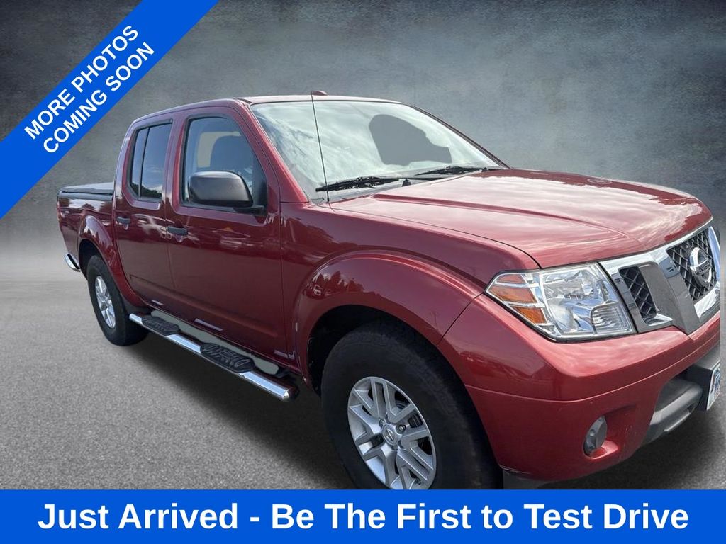 Lava Red 2016 Nissan Frontier Pickup Truck Four-Wheel Drive 5-Speed Automatic Overdrive