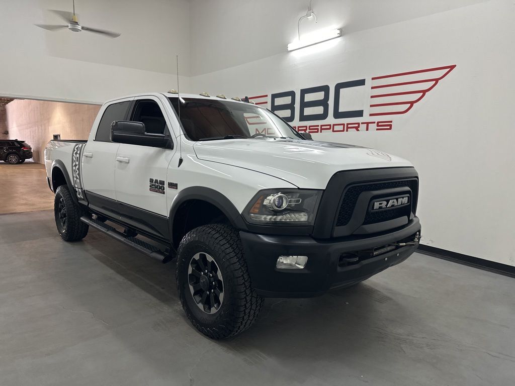 Bright White Clearcoat 2017 RAM 2500 Power Wagon Crew Cab 4WD Pickup Truck Four-Wheel Drive Automatic