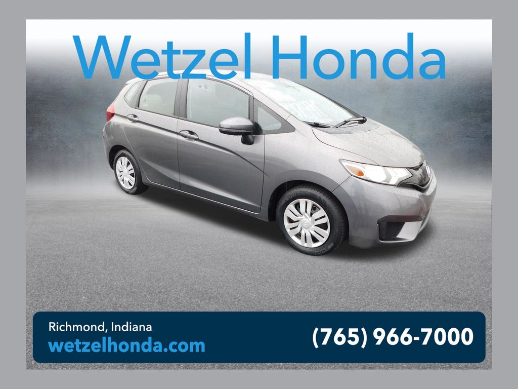 Gray (Modern Steel Metallic) 2016 Honda Fit Hatchback Front-Wheel Drive Continuously Variable Transmission