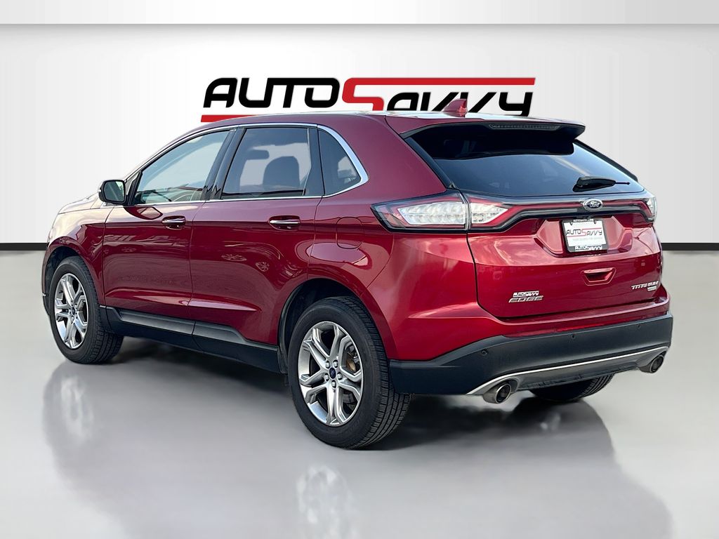 2016 Ford Edge Titanium Red at DeMontrond Ford
