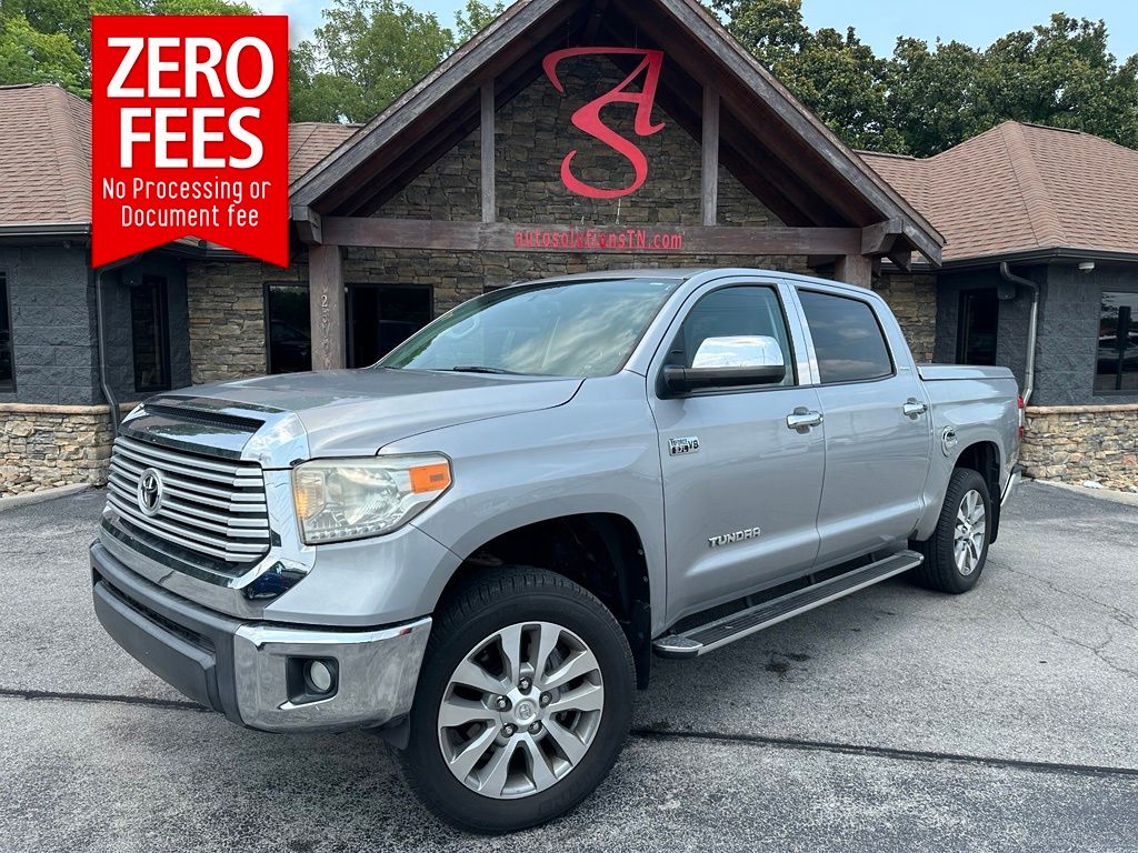 Silver Sky Metallic 2016 Toyota Tundra Pickup Truck 4X2 6-Speed Automatic Overdrive