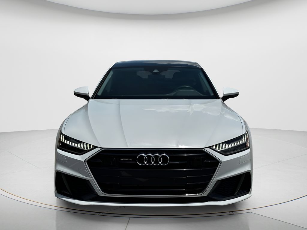 Used 2019 White Audi 3.0T Premium Plus image 2