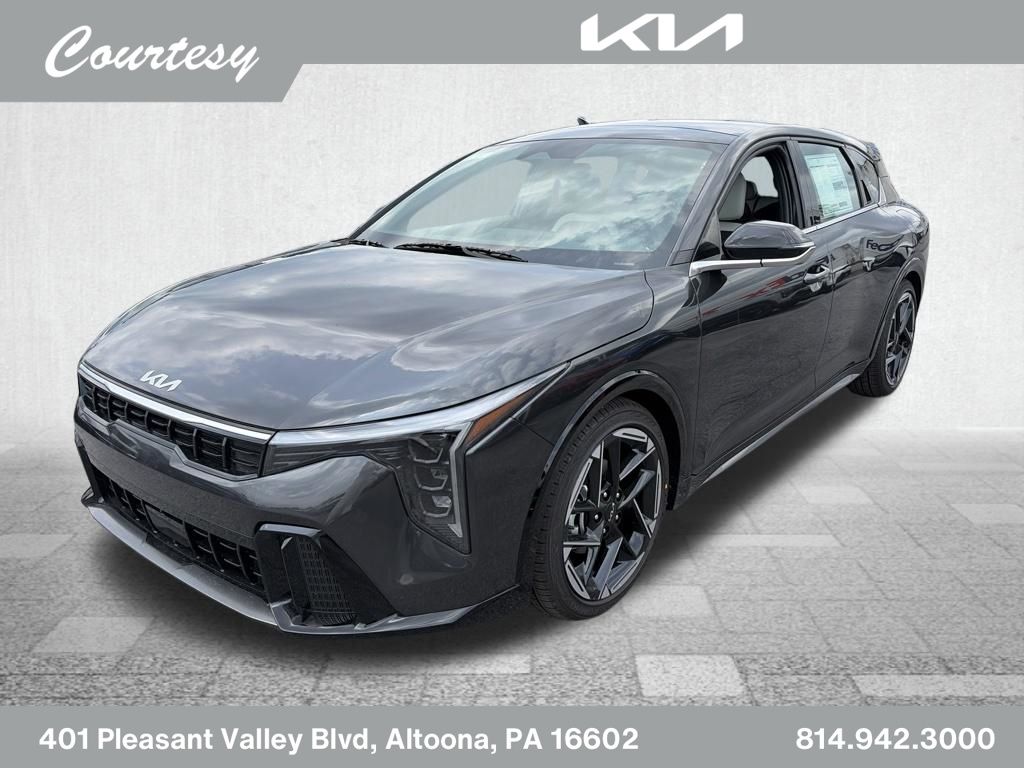 Gray 2026 Kia K4 Hatchback Hatchback Front-Wheel Drive Continuously Variable Transmission