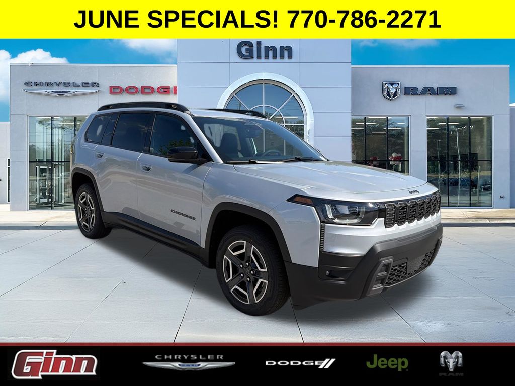 Silver Zynith Clearcoat 2026 Jeep Cherokee Limited 4WD SUV / Crossover Four-Wheel Drive Continuously Variable Transmission