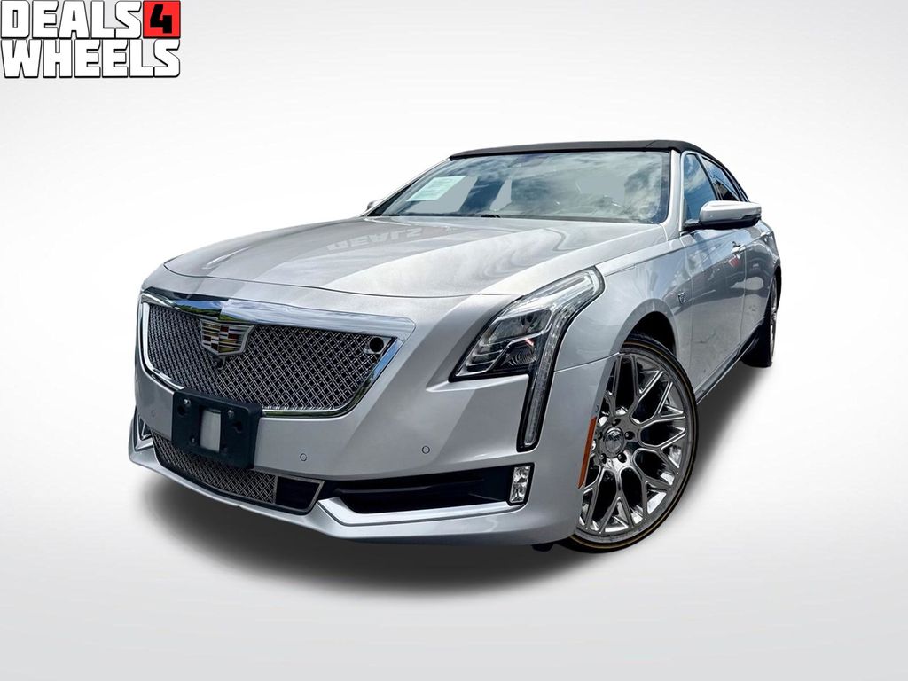 Radiant Silver Metallic 2017 Cadillac CT6 Sedan All-Wheel Drive 8-Speed Automatic