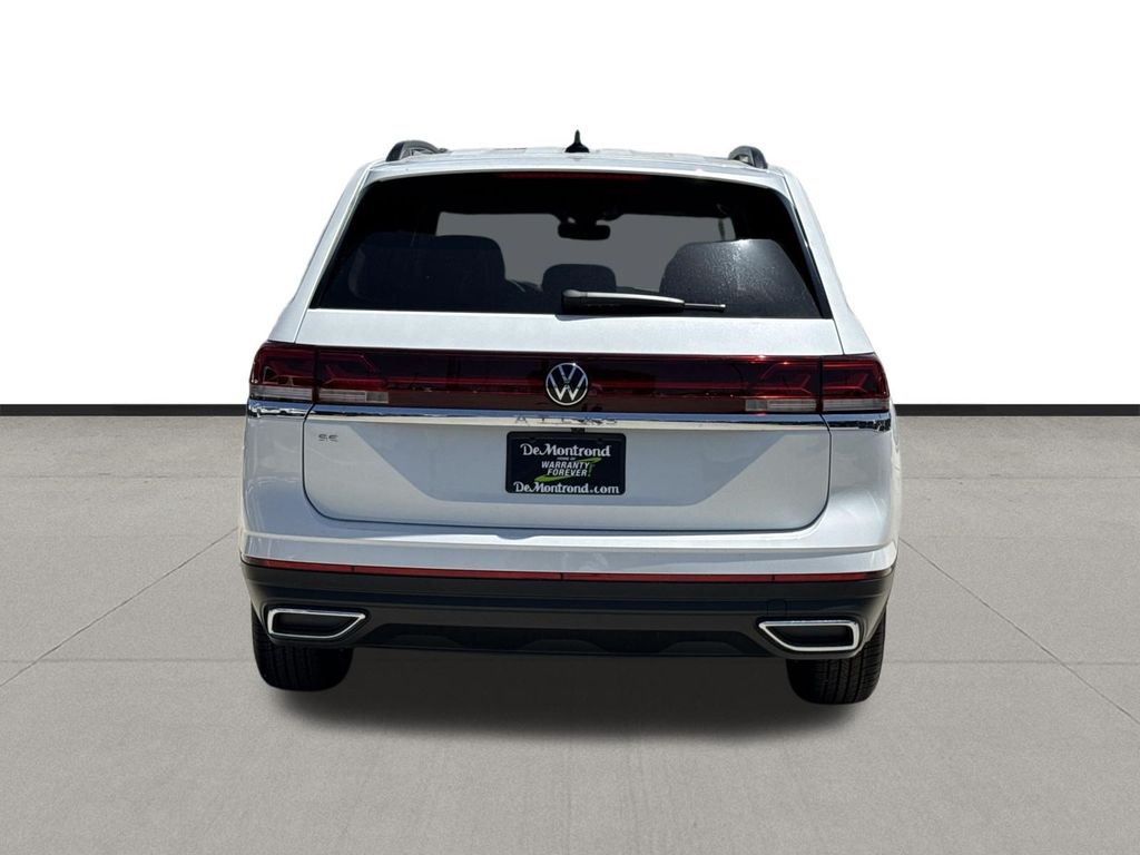 2026 Volkswagen Atlas 2.0T SE White at DeMontrond Auto Country