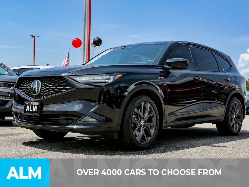 Used 2022 Black Acura A-Spec image 2
