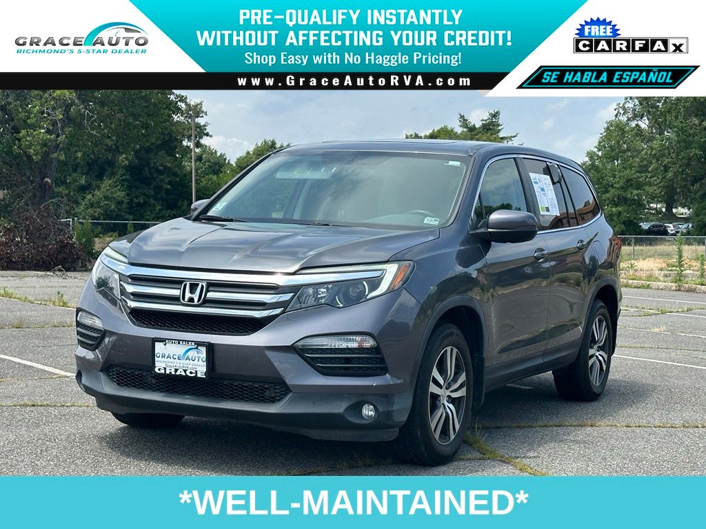 Gray (Modern Steel Metallic) 2016 Honda Pilot SUV / Crossover All-Wheel Drive 6-Speed Automatic