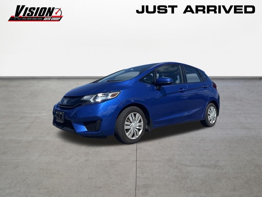 Aegean Blue Metallic 2016 Honda Fit Hatchback Front-Wheel Drive 6-Speed Manual