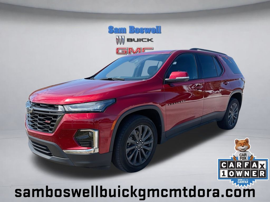 Radiant Red Tintcoat 2023 Chevrolet Traverse SUV / Crossover Front-Wheel Drive 9-Speed Automatic