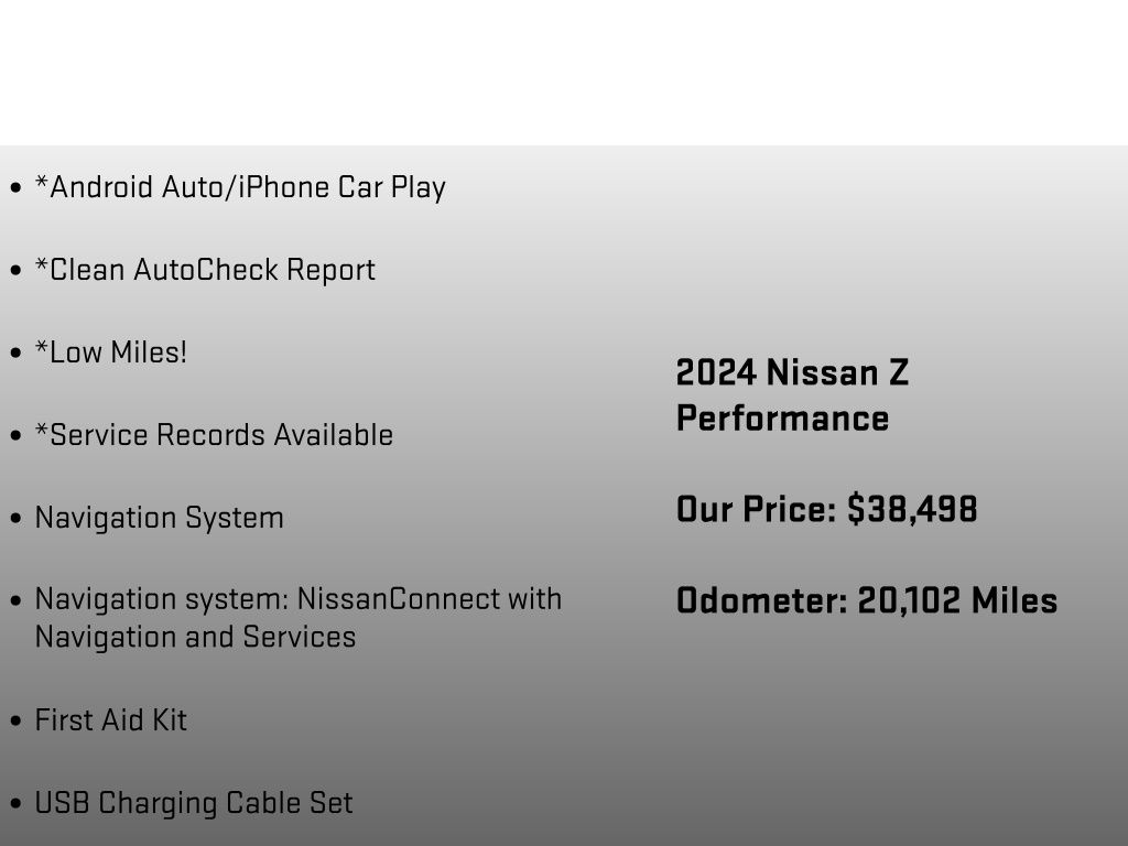 2024 Nissan Z Performance - 11