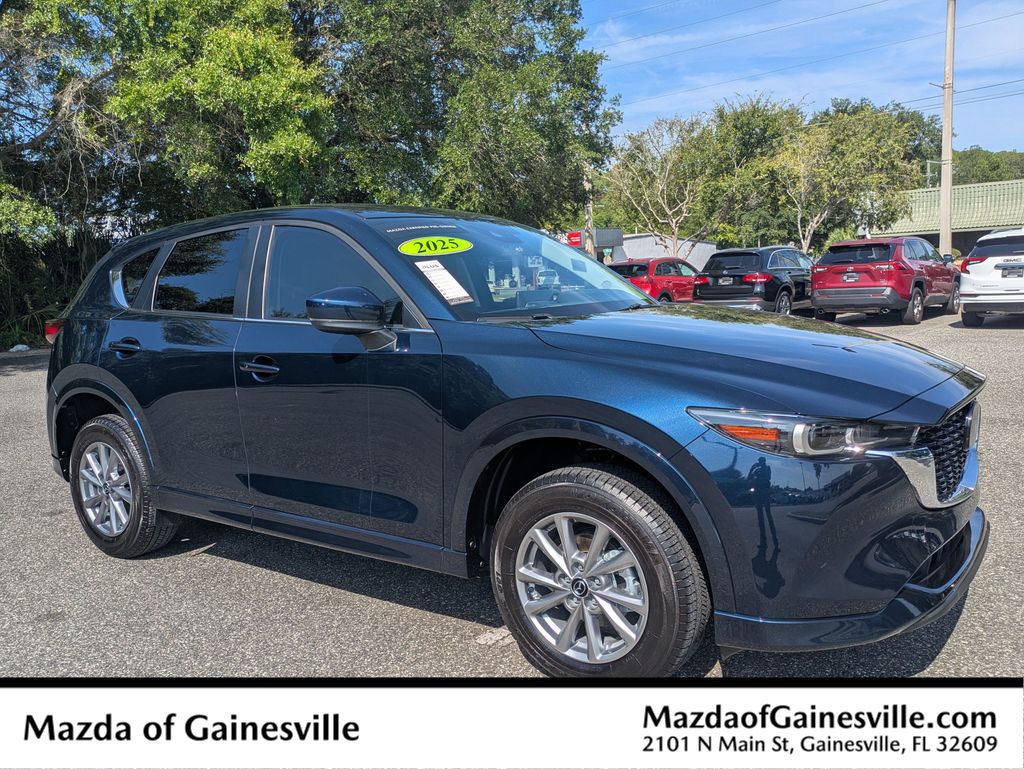 Crystal Blue 2025 Mazda CX-5 SUV / Crossover All-Wheel Drive 6-Speed Automatic