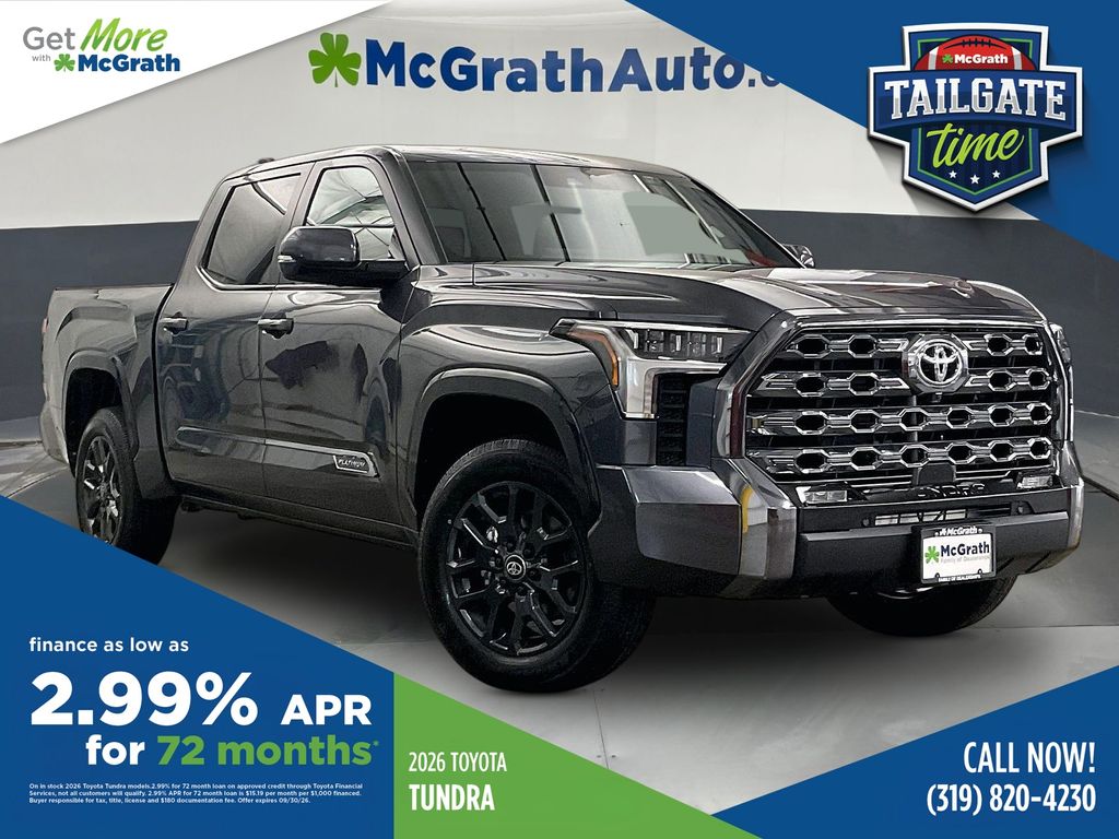 Magnetic Gray Metallic 2026 Toyota Tundra Pickup Truck Four-Wheel Drive Automatic