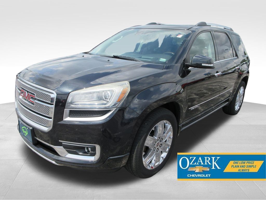 Carbon Black Metallic 2014 GMC Acadia Denali AWD SUV / Crossover All-Wheel Drive 6-Speed Automatic