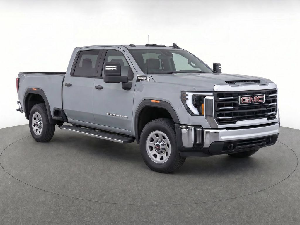 Thunderstorm Gray 2024 GMC Sierra 2500HD Pickup Truck Four-Wheel Drive Automatic