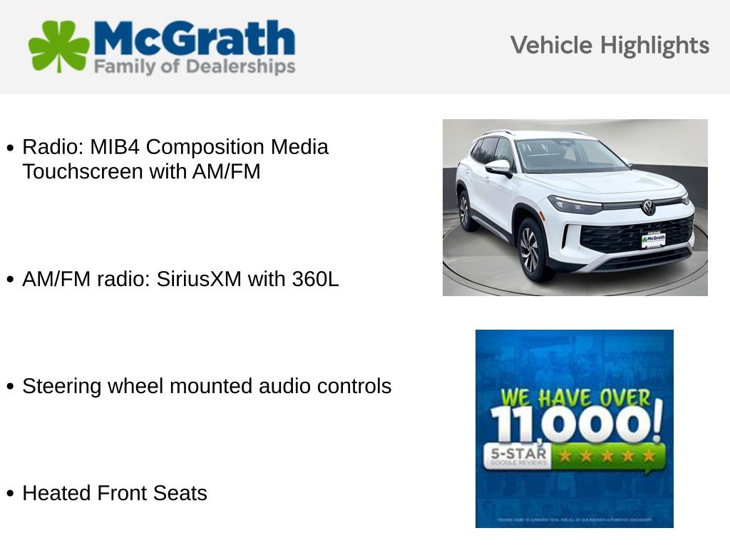 New 2026 White/off-white Volkswagen 2.0T S image 5