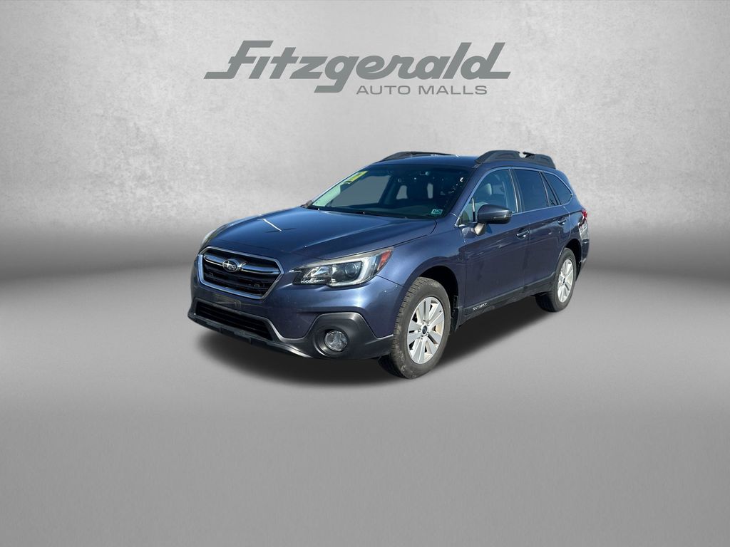Twilight Blue Metallic 2018 Subaru Outback 2.5i Premium AWD Wagon All-Wheel Drive Continuously Variable Transmission