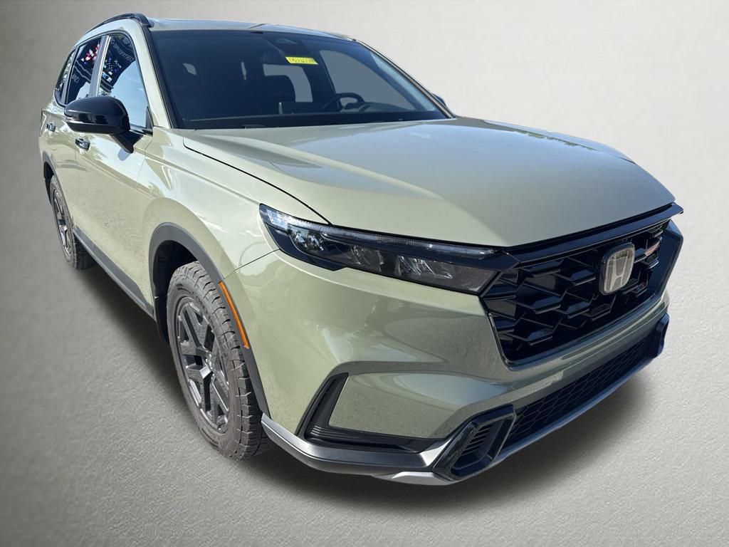 Ash Green Metallic 2026 Honda CR-V Hybrid SUV / Crossover All-Wheel Drive Continuously Variable Transmission