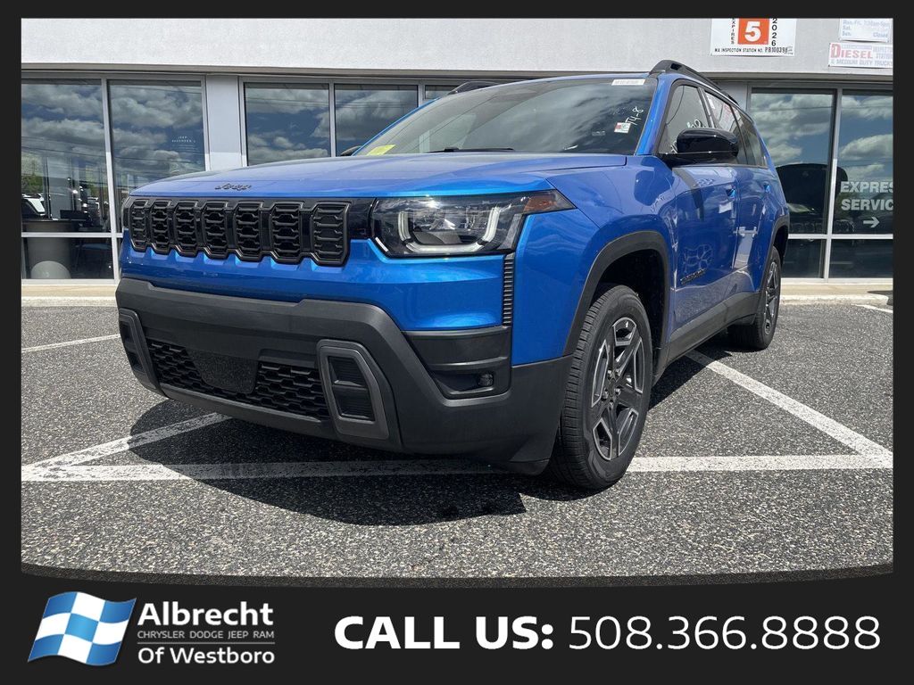 Hydro Blue Pearlcoat 2026 Jeep Cherokee SUV / Crossover Four-Wheel Drive Continuously Variable Transmission