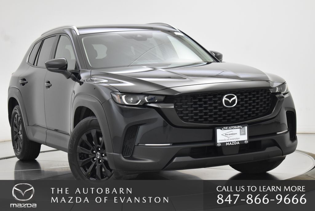 Jet Black Mica 2025 Mazda CX-50 SUV / Crossover All-Wheel Drive Continuously Variable Transmission