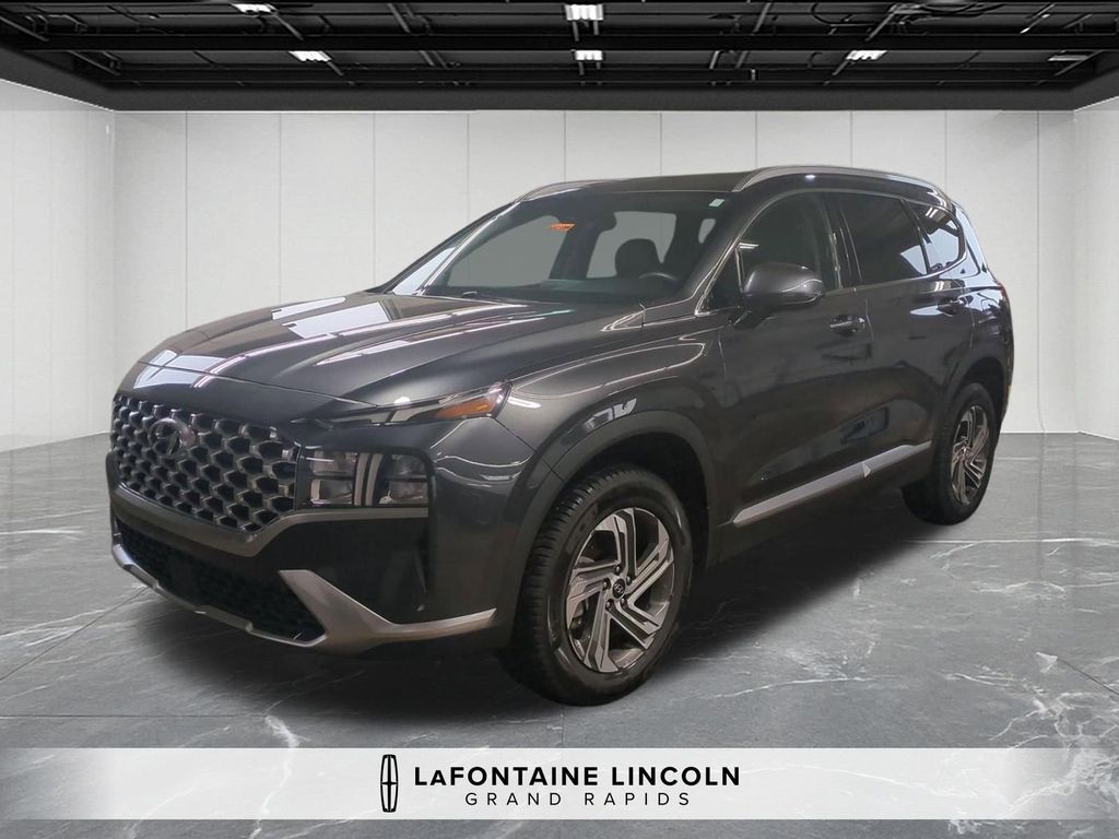 Portofino Gray 2022 Hyundai Santa Fe SEL AWD SUV / Crossover All-Wheel Drive 8-Speed Automatic