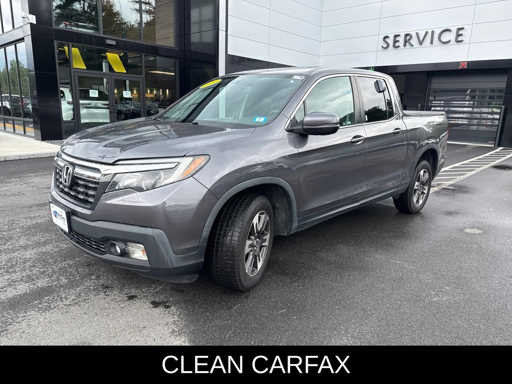 Gray (Modern Steel Metallic) 2019 Honda Ridgeline Pickup Truck All-Wheel Drive 6-Speed Automatic