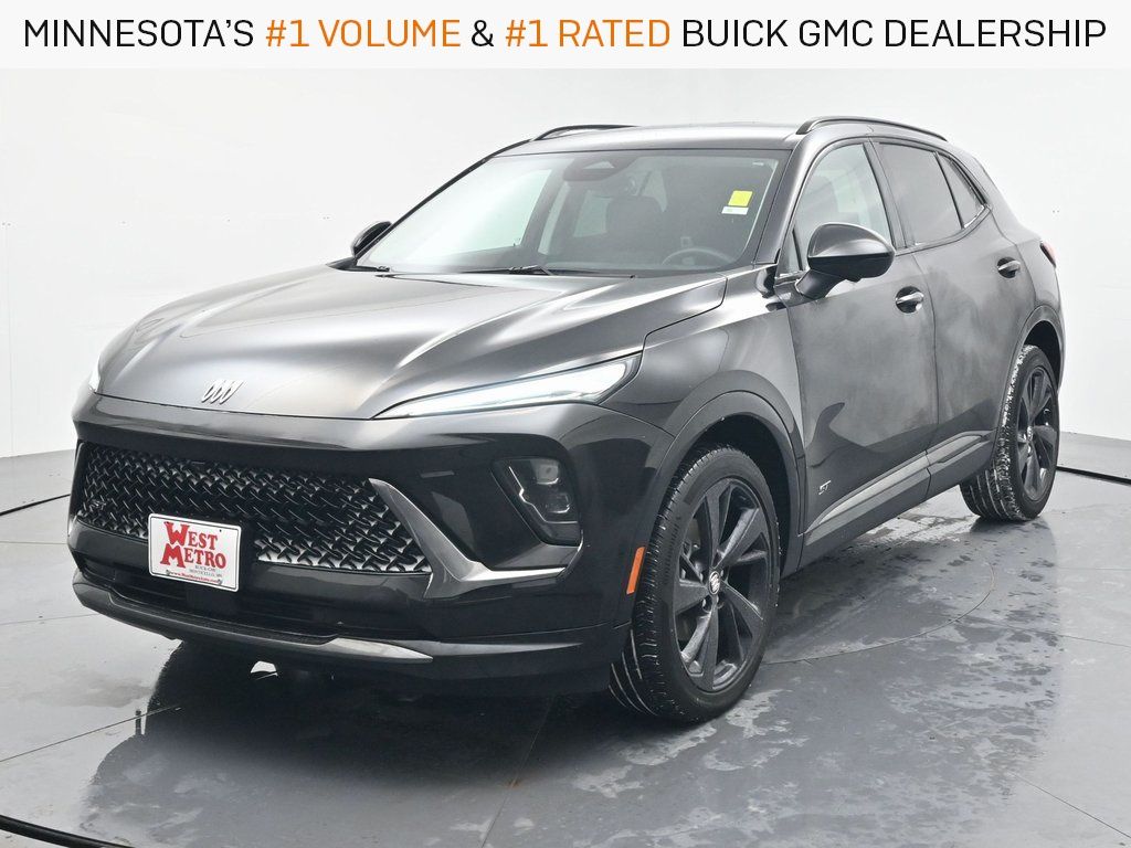 Black (Ebony Twilight Metallic) 2025 Buick Envision SUV / Crossover All-Wheel Drive 9-Speed Automatic