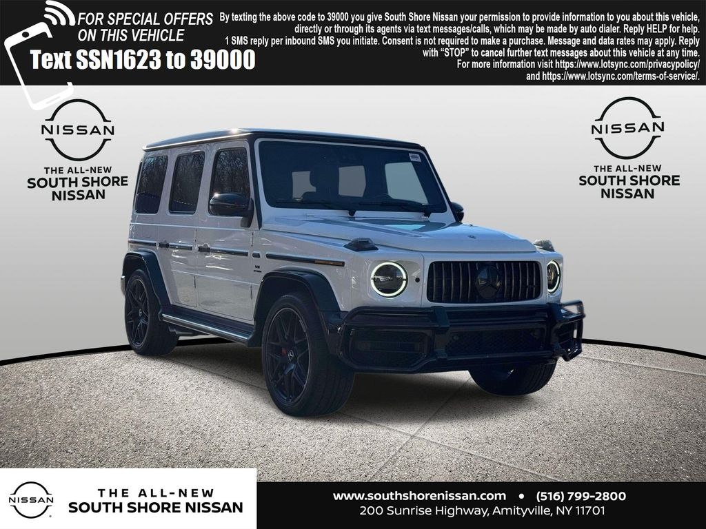 Polar White 2021 Mercedes-Benz G-Class AMG G 63 4MATIC SUV / Crossover All-Wheel Drive 9-Speed Automatic