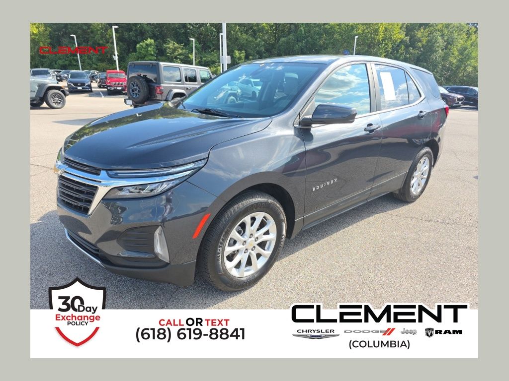 Iron Gray Metallic 2022 Chevrolet Equinox SUV / Crossover Front-Wheel Drive 6-Speed Automatic Overdrive