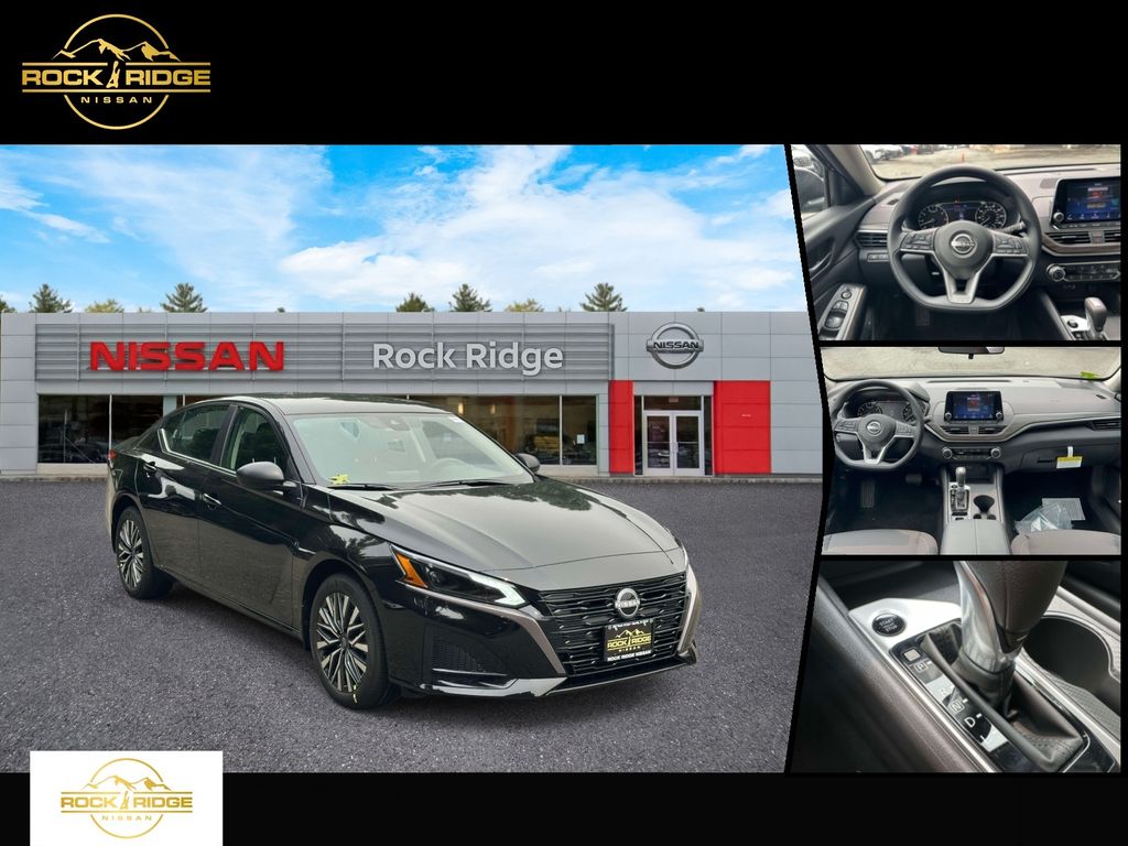 Super Black 2026 Nissan Altima Sedan All-Wheel Drive Continuously Variable Transmission